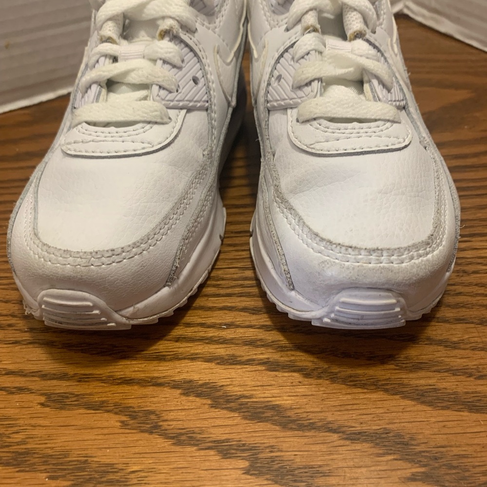 Nike Kids size 12C Air Max White Sneakers Classic Cool hip hop Fun Unsex Casual - Picture 6 of 9